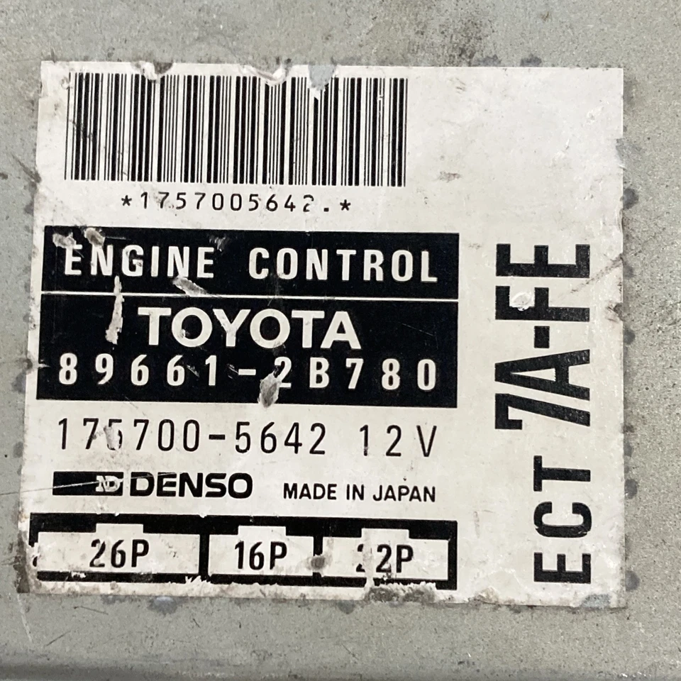 Toyota Celica 1994-1995 ECU/ECM 89661-2B780 Foto 2 de 3