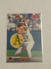 2023 Topps Stadium Club - Dennis Eckersley #172 Red Foil
