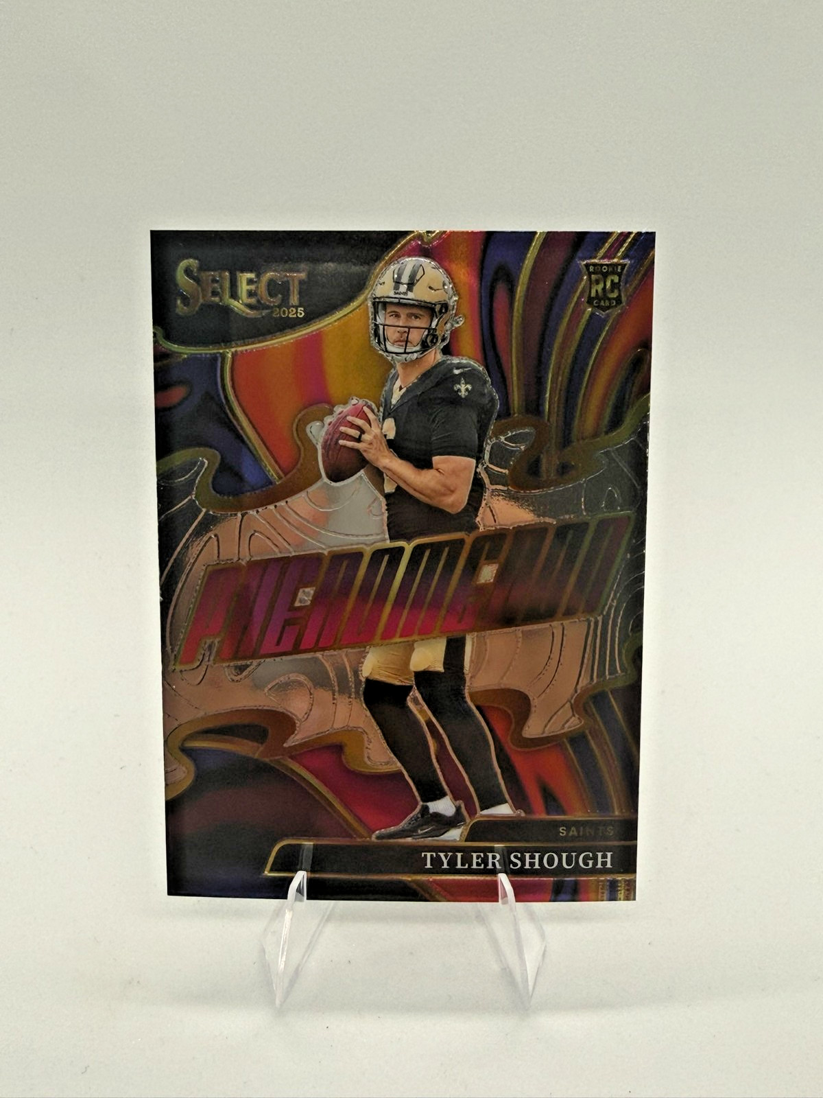 2025 Panini Select Tyler Shough RC Phenomenon Saints #20
