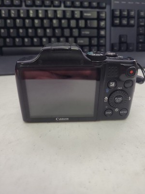 Canon PowerShot SX170 IS 16.0MP Digital Camera - Black for sale