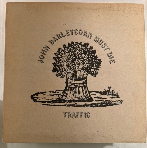 TRAFFIC – JOHN BARLEYCORN MUST DIE - ILPS 9116 VINYL LP BLACK - VG+ - 29