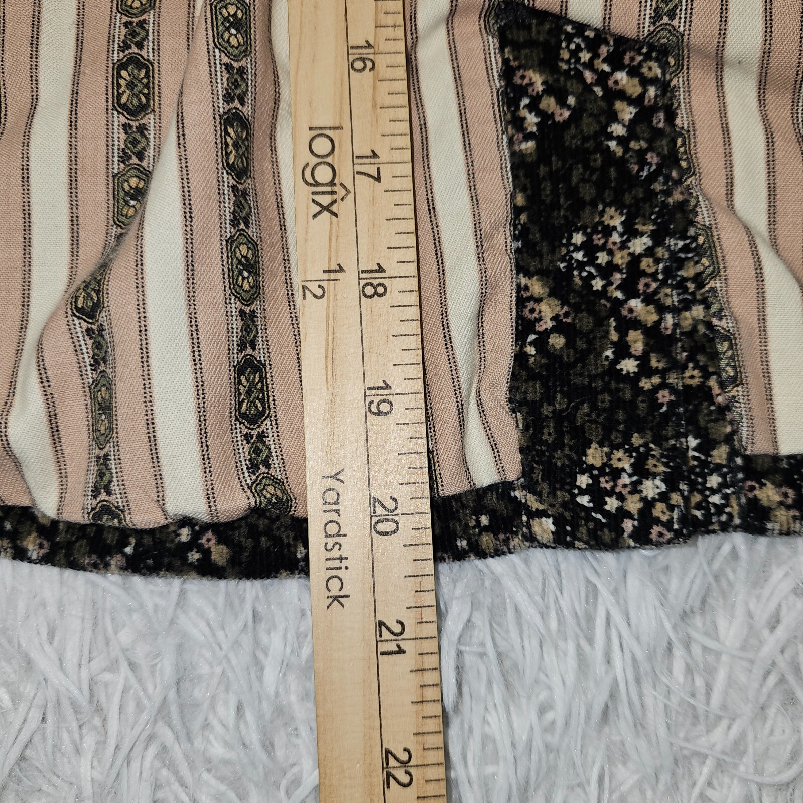 Gap Stretch Black Multicolor Button Front Blazer … - image 13