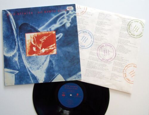 DIRE STRAITS On Every Street LP 1991 ORIGINAL VG++ Vinyl w/Lyric inner