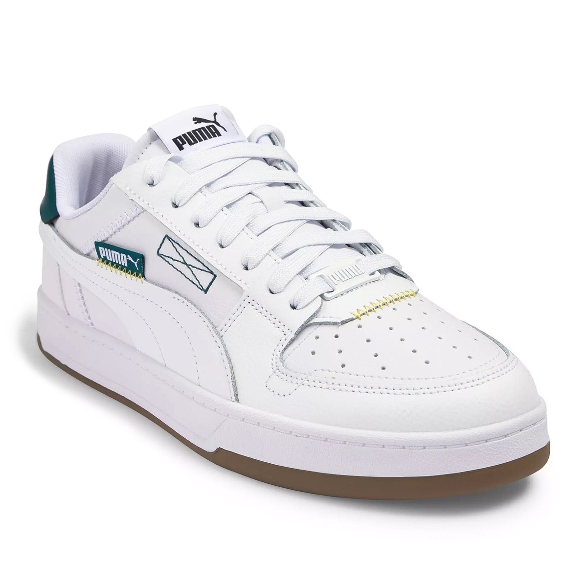 PUMA Caven 2.0 VTG 'White Malachite Green' Men's Casual Athletic