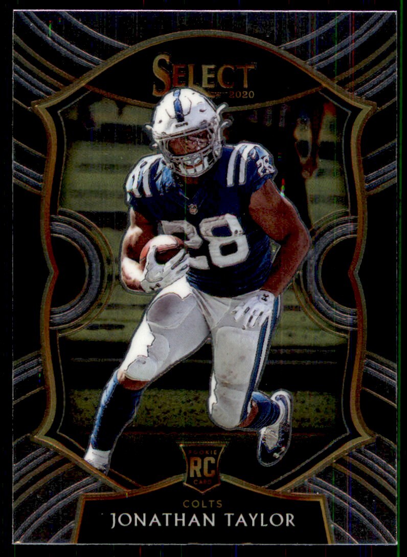 2020 Panini Select Jonathan Taylor Rookie Indianapolis Colts #53