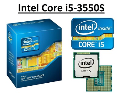 Intel Core i5-3550S SR0P3 Quad Core Prozessor 3,0 GHz, Sockel LGA1155, 65W CPU