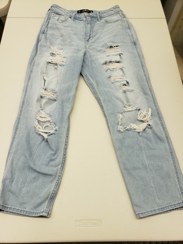 Hollister Womens Blue Curvy Ultra High 