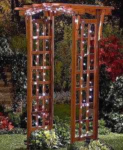 100 Light Solar String Lights Place On Trees Patio Deck Trellis