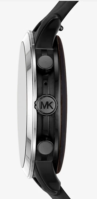 Reloj inteligente Michael Kors MKT5049, acero inoxidable, correa negra unisex Foto 3 de 4