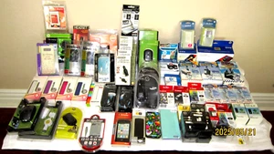 62 Pc. Cellular Phone Cases, Accessories, Charges,Ink Cartridges-All New/Returns - Picture 1 of 10