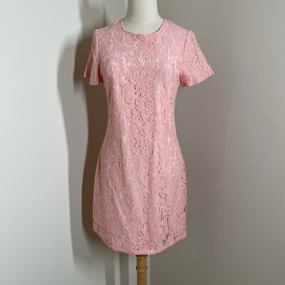 Julie Brown NYC Short Sleeve Peach Lace A-Line Dress - Size 4 - NEW! | eBay Julie Brown NYC Short Sleeve Peach Lace A-Line Dress - Size 4 - NEW! | eBay