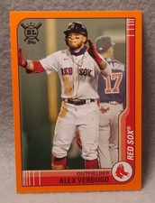 Alex Verdugo, 2021 Topps Big League Orange #168 - Boston Red Sox