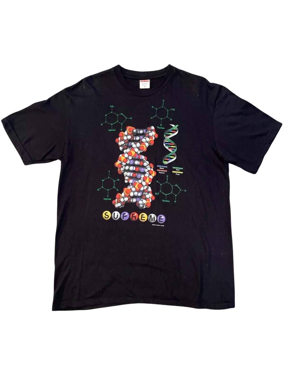 T shirt noir Supreme FW/17 DNA taille moyenne 