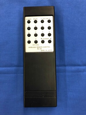 Wireless Remote Control RC-43 Made in Japan Used