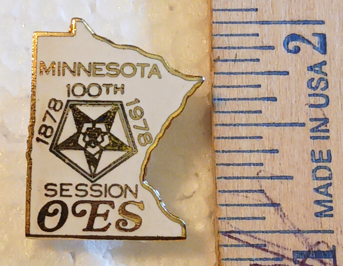 Minnesota State OES Masonic Pin