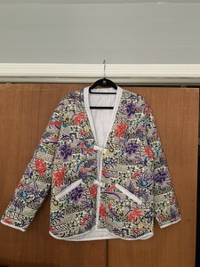 supreme quilted paradise reversible jacket