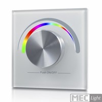 Rgb Led Controller / 1 Zone Funk Sender Wandcontroller (SR-2805RGB) Weiß