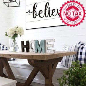 Wooden Word Signs For The Home Easy Craft Ideas