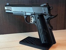 1911 Pistol Grips Usmc Marine Black Kimber Colt Rock Island Springfield