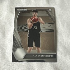 Alperen Sengun 2021 Panini Prizm Draft Picks #42 Rookie RC Houston Rockets