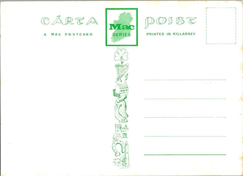 Tarjeta postal Minding the Donkey Old Bog Rd South West Ireland a42 - Imagen 2 de 2