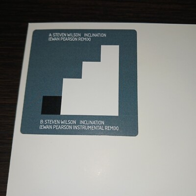 STEVEN WILSON   Inclination Ewan Pearson Remix vinyl