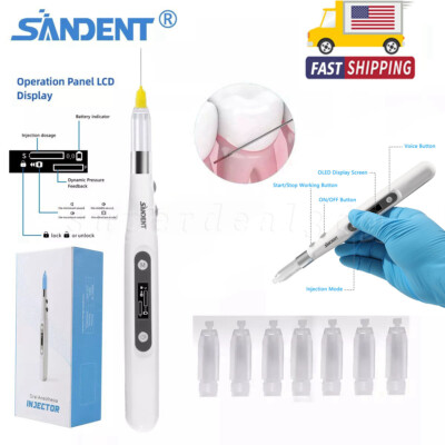 SANDENT Dental Painless Oral Local Anesthesia Injection Device Pen
