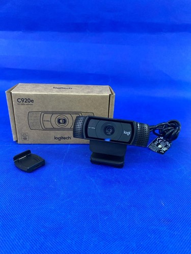 Logitech C920e HD 1080p Mic-Enabled Webcam, certified for Zoom