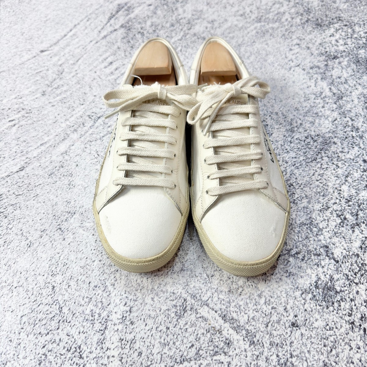 Yves Saint Laurent Court Classic Low Top Sneakers 40 size 26cm | eBay