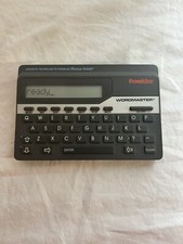 Franklin Wordmaster Deluxe Model WM-1055A Linguistic Technology Merriam-Webster
