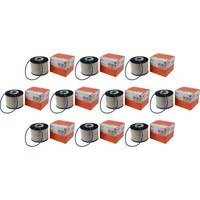 10X Mahle / Knecht Kraftstofffilter KX 331D Fuel Filter