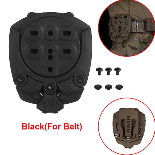Tactical 360° Rotate Holster Platforms Adapter Quick Disconnect Platform - Picture 13 of 14