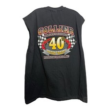 Vintage Harley Davidson T Shirt Mens XL Black Sleeveless Made in USA