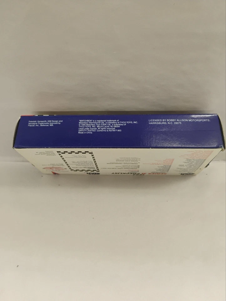 1995 Matchbox 1/87 Super Star Series 2 NASCAR Team Transporter Straight Arrow - Image 4 of 4