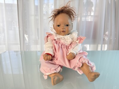 Künstlerpuppe Sigikid Vinyl Puppe 53 cm. Top Zustand