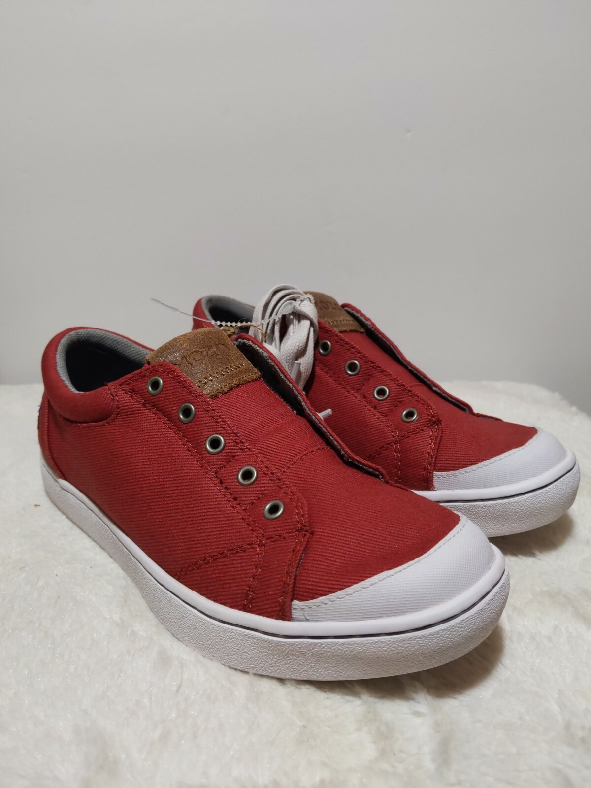 Maven Slip-resistant Red Work Shoe 