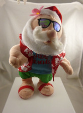dancing Santa Aloha musical sings Mele Kalikimaka Christmas  xmas