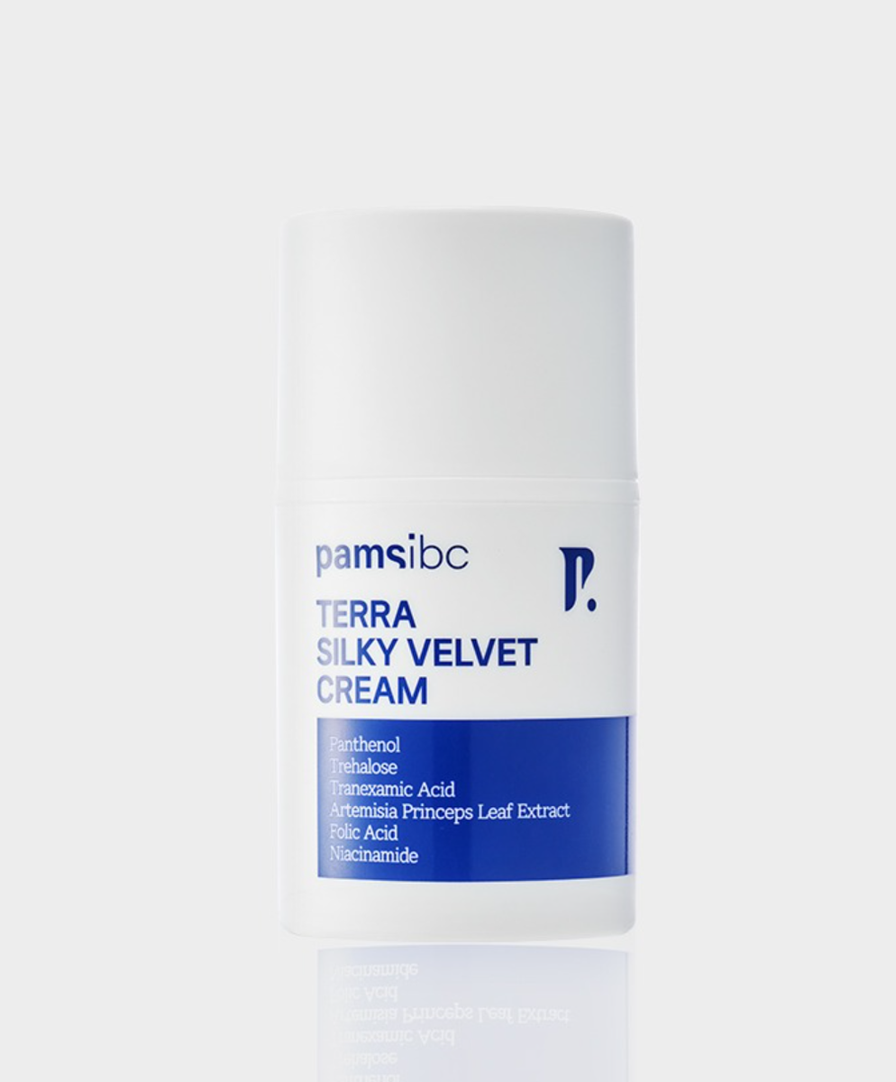 PAMS IBC TERRA SILKY VELVET CREAM 50g / Moisturizing PAMS IBC TERRA SILKY VELVET CREAM 50g / Moisturizing