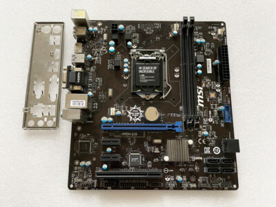 For MSI H97M-E35 LGA1150 Desktop Motherboard Intel H97 mATX