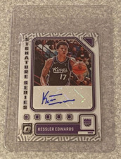 2023-24 Optic SIGNATURE SERIES Kessler Edwards #SS-KLR Auto Sacramento Kings