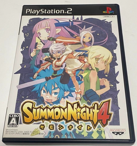 Jeu PS2 Summon Night 3 - Version NTSC-J Japon COMPLÈTE (Boîtier, Notice) - Bon état