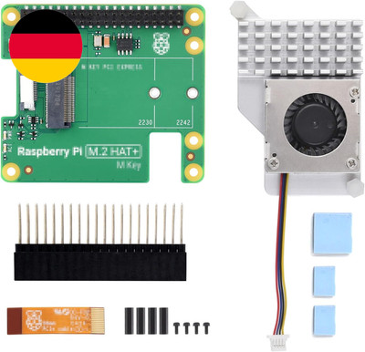 Waveshare Pcie to M.2 HAT Package A, Compatible with Raspberry Pi 5, High-Speed 