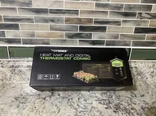 VIVOSUN 10"x20.75" Seedling Heat Mat and Digital Thermostat Combo Set- NEW