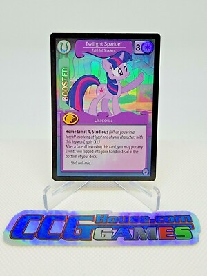 My Little Pony Twilight Sparkle Faithful Student a #f4 Foil MLP *CCGHouse*
