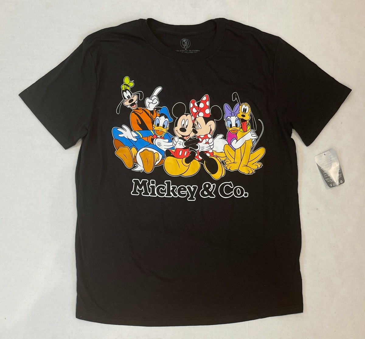 Disney Mickey & Co Mickey Minnie Short Sleeve Shirt for Adults