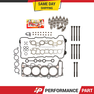 Set Bolts Lifters Head Gasket Fit 94-99 Nissan 200SX Sentra Infiniti 2.0 SR20DE