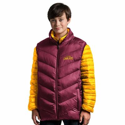 NBA Cleveland Cavaliers Three & Out 3-in-1 Systems Jacket, Gold/Maroon, Large
