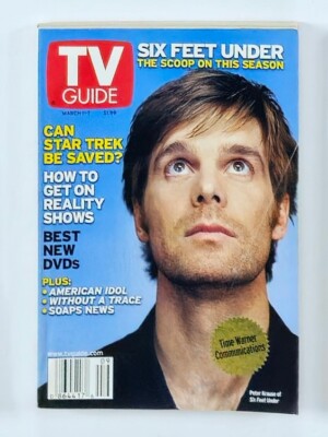 TV Guide Magazine March 1 2003 Peter Krause Rochester Ed. No Label