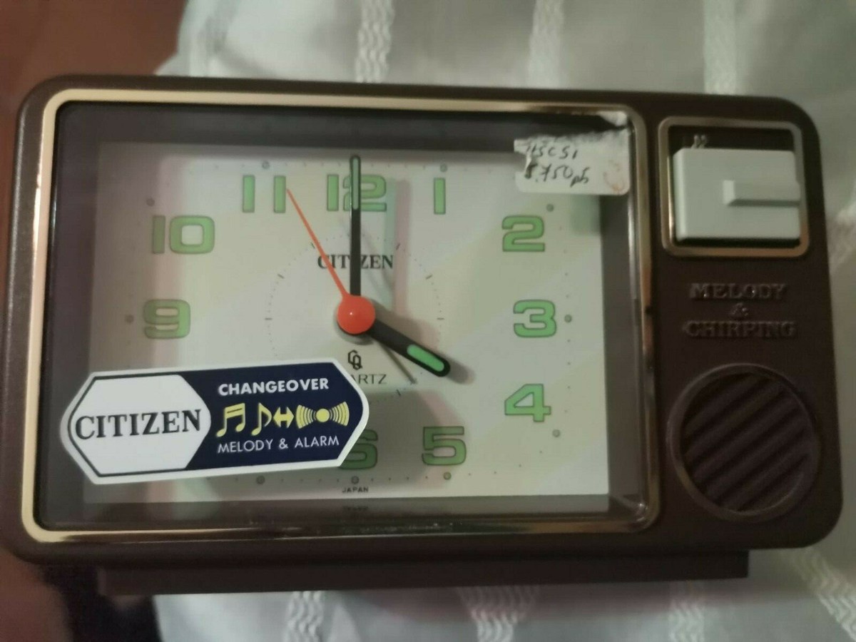 Vintage CITIZEN '80 Alarm Clock (1) Melody & Alarm | eBay