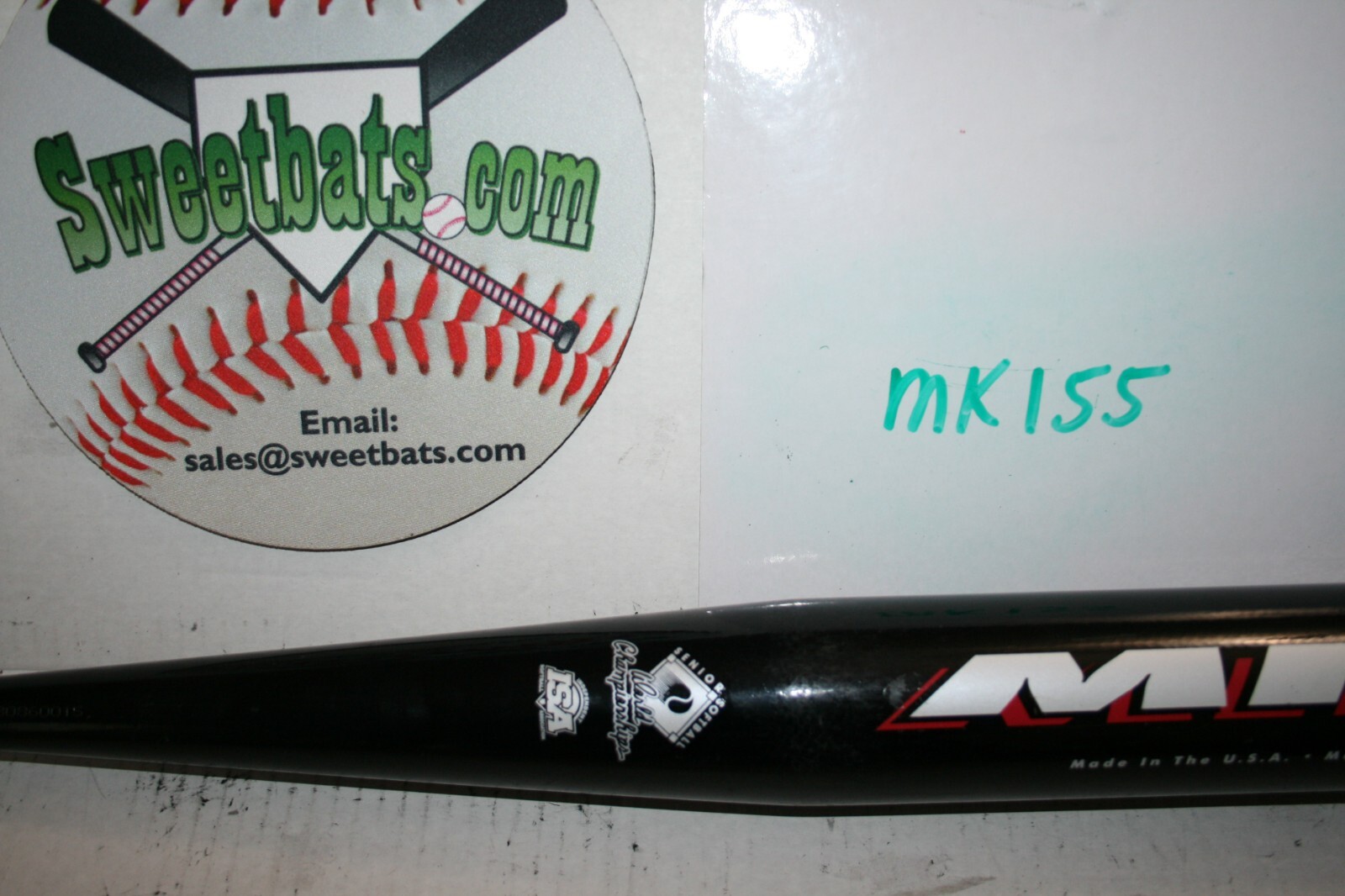 USED MIKEN ULTRA 2 II MSU2 BLACK SENIOR SLOWPITCH SOFTBALL BAT USED 27.